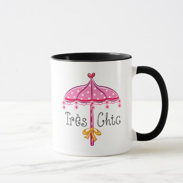 Mug Fancy Nancy | Tres Chic (Droite)