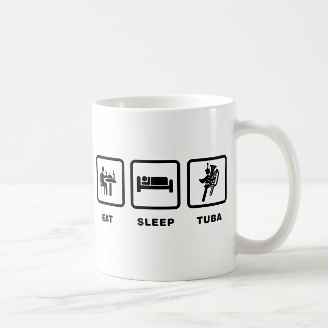 Mug Fanfare - joueur de tuba (Droite)