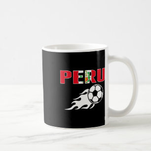 Mug Fans de foot péruviens fiers maillot drapeau péruv