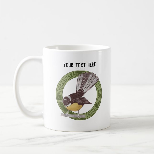Mug Fantail NZ Aotearoa (Gauche)