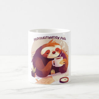Mug Fantaisie de café factice - Carburant Procrastinat