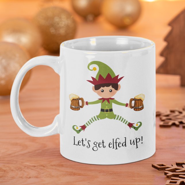 Mug Fantastique Noël des elfes, lassons-nous (Créateur téléchargé)