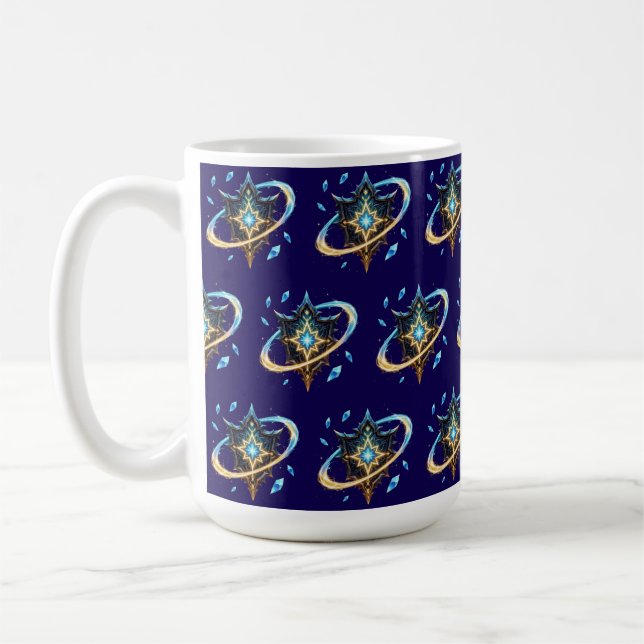 Mug Fantasy Emblem with Floating Blades – Magical Ener (Gauche)