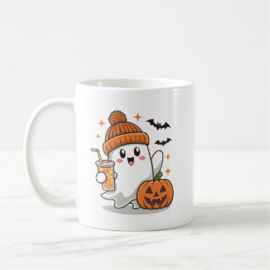 Mug Fantôme, chauves-souris, Citrouille Et Boire, Joli