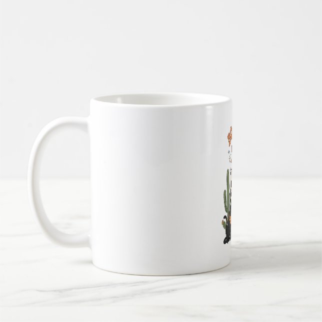 Mug Fantôme de vaches Occidental-Amusant Halloween (Gauche)