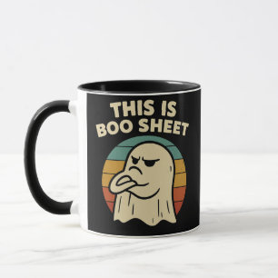 Mug Fantôme drôle "C'est une feuille de Boo" Halloween