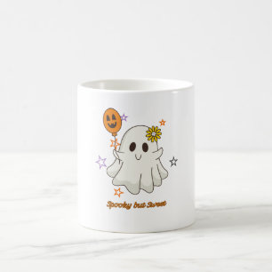 Mug Fantôme mignon Halloween Sucré et Effrayant