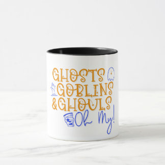 Mug fantômes éffrayants gobelins goulis drôle hallowee