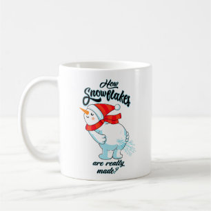 Mug Farer Snowman Comment Les Snowflakes Sont Vraiment