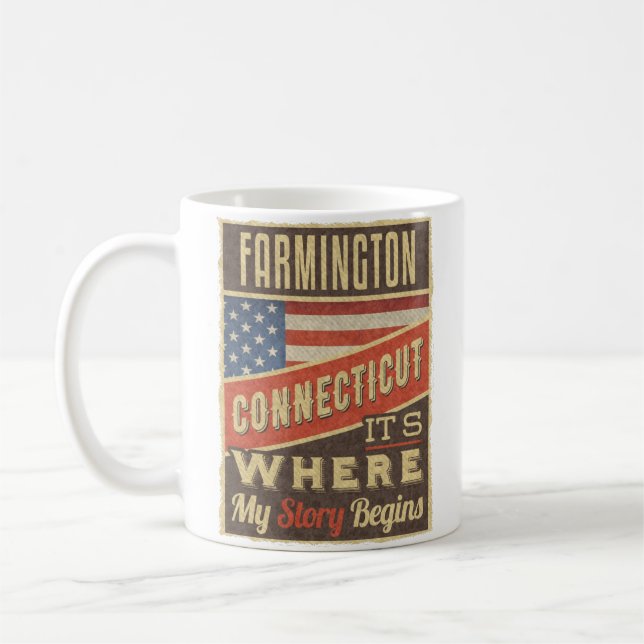 Mug Farmington Connecticut (Gauche)