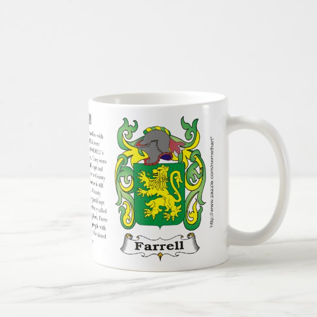 Mug Farrell, l'origine, signification et la crête (Droite)