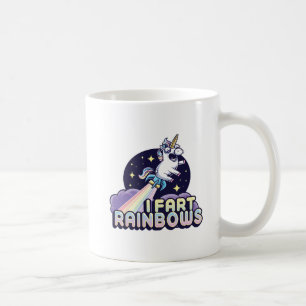 Mug Farting Unicorn - Funny Unicorn - I Fart Rainbows
