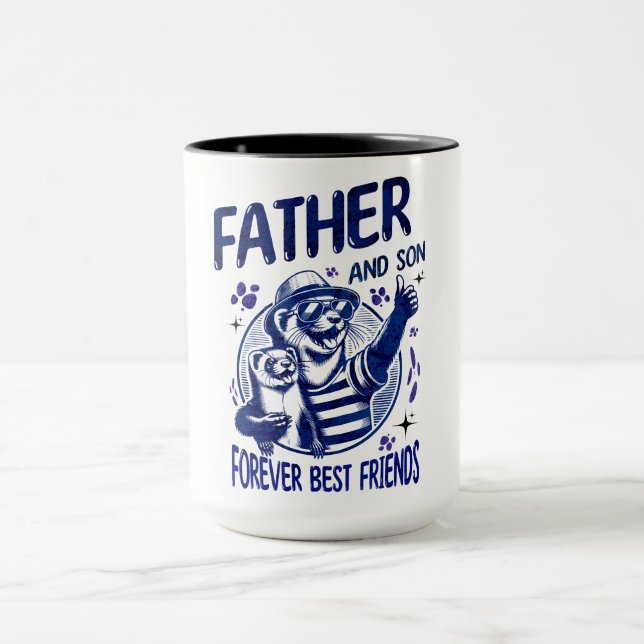 Mug Father and Son Best Friends  (Centre)
