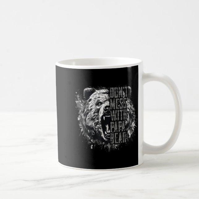 Mug Father's Day Don't Mess With Papa Bear  (Droite)