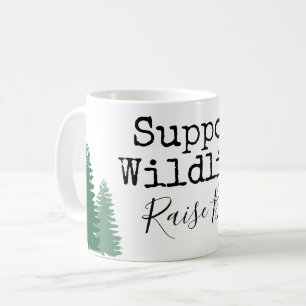 Mug faune de soutien, garçons d'augmenter