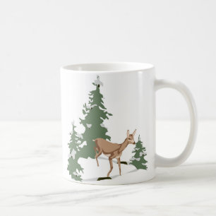 Mug Faune en hiver&apos ; s Forêt