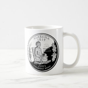 Mug Faux Alabama Quartier d'État Esprit de courage