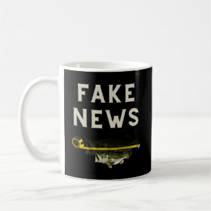 Mug Faux News Grosse Bouche Basse Pêche