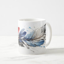 Mug - Feather - Tricolor