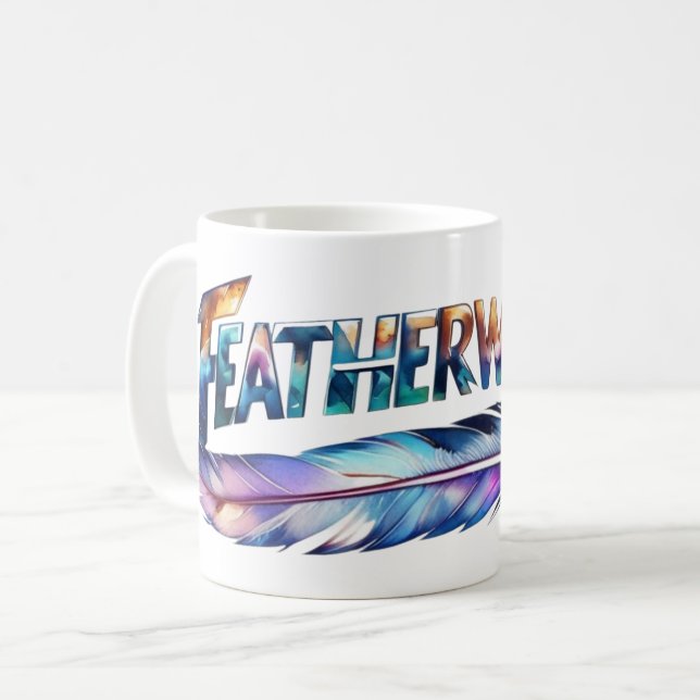 Mug Featherweight Feather -MMA Kick Boxing- Gym Lover (Devant gauche)