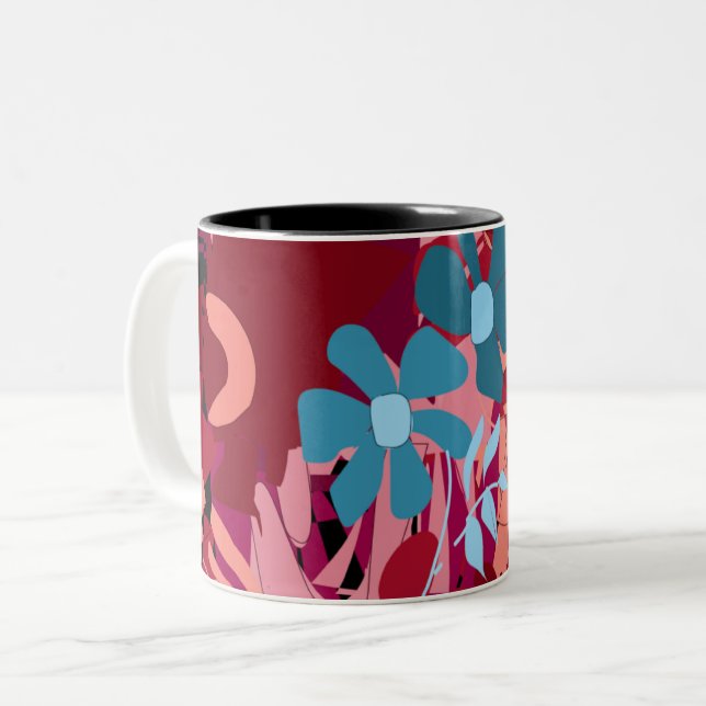 mug features of flower (Front Left)