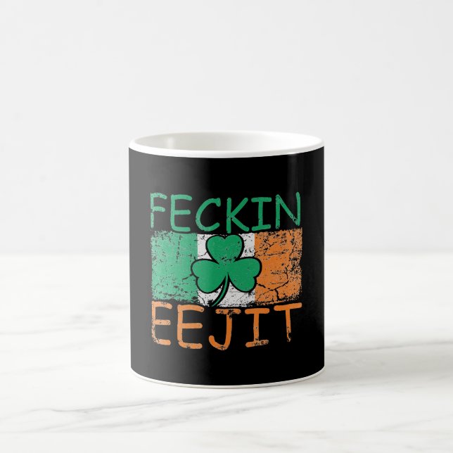Mug Feckin Eejit Irlande Irish Slang drôle Irlande (Centre)