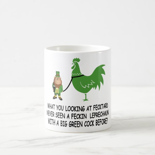 Mug Fecktard d'Irlandais de Feckin (Centre)