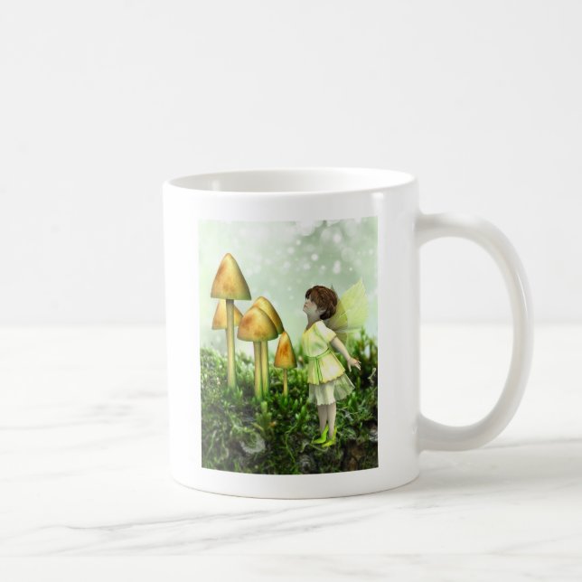 Mug Fée curieuse - Fée et Tabourets (Droite)