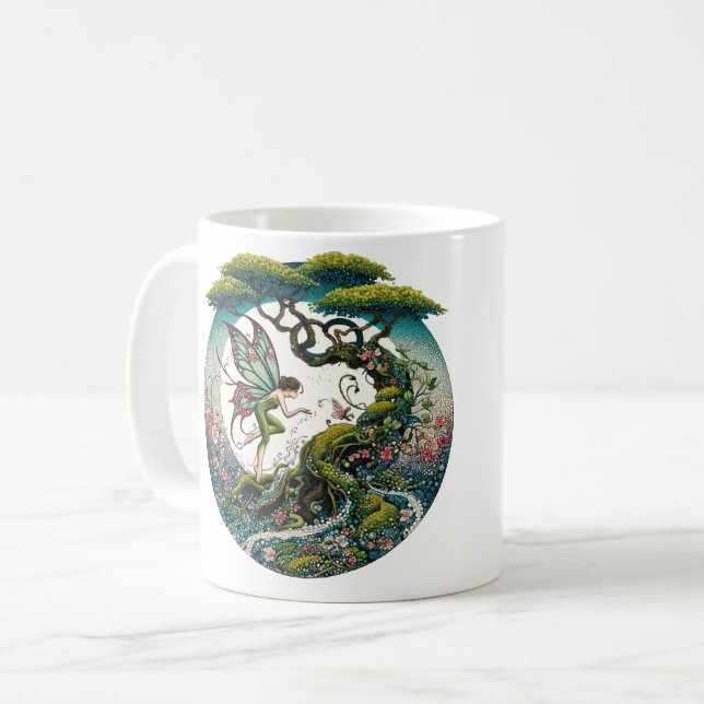 Mug Fée de bonsaï (Devant gauche)