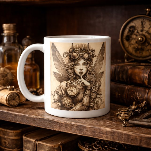 Mug Fée d'enchantement de café (Créateur téléchargé)