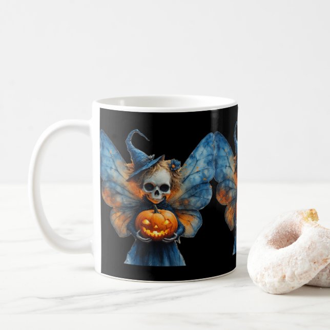 Mug Fée d'Halloween (Avec donut)