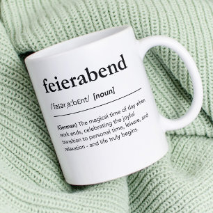 Mug Feierabend Définition Mots Étrangers Dictionnaire