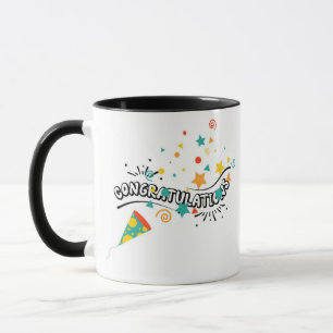 Mug Félicitations à Confetti