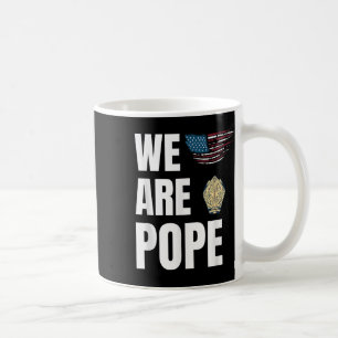 Mug Félicitations au Pape Leo Xiv. Fête des États-Unis