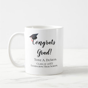 Mug Félicitations diplômé personnalisé remise des dipl