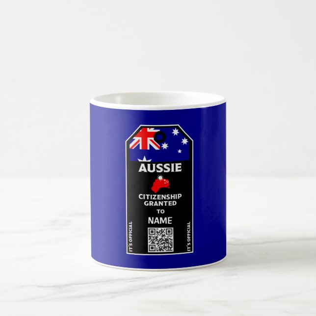 Mug Félicitations du Parti de la citoyenneté australie (Centre)