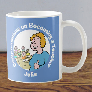 Mug Félicitations Enseignante Femme