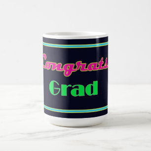 Mug Félicitations Grad Neon Letters