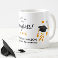 Félicitations Graduation Grad Casquette Grad Nom d