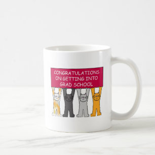 Mug Félicitations pour l'acceptation des études supéri