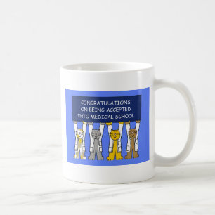 Mug Félicitations sur l'acceptation dans la Faculté de