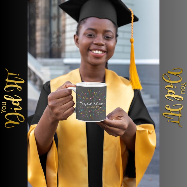 Mug Félicitations Vous L'Avez Fait Diplôme (Créateur téléchargé)