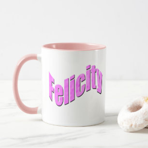 Mug Felicity, Nom, Logo,