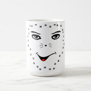Mug "Feline Soul, regard humain - Artiste