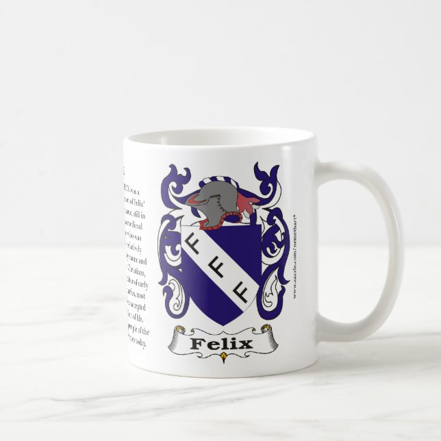 Mug Felix, histoire, signification et la crête (Droite)