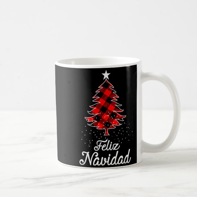 Mug Feliz Navidad Shirts Family - Christmas Trees Buff (Droite)