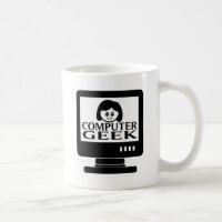 Femelle de fille de geek d'ordinateur