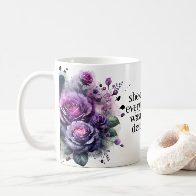 Mug féminin inspirant (Avec donut)