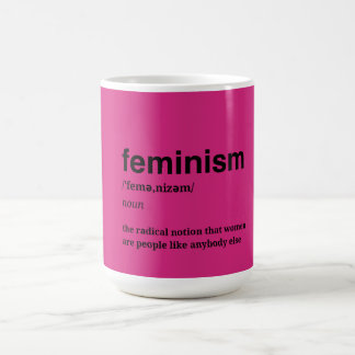 Mug Féministe Rose