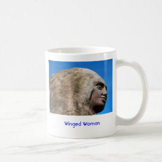 Mug Femme à ailes (visage) /Mug